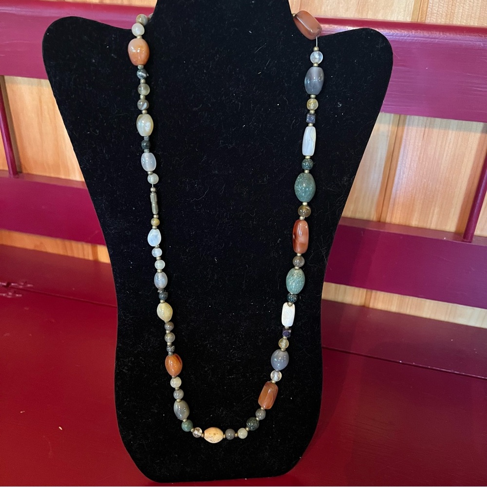 💚Beaded heavy necklace
